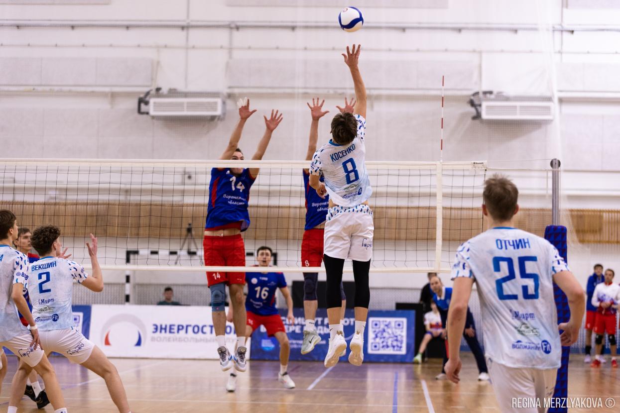 Три матча - три победы: ВК Волжанин-2 успешно начал борьбу за 1-4 места в Высшей лиге Б!